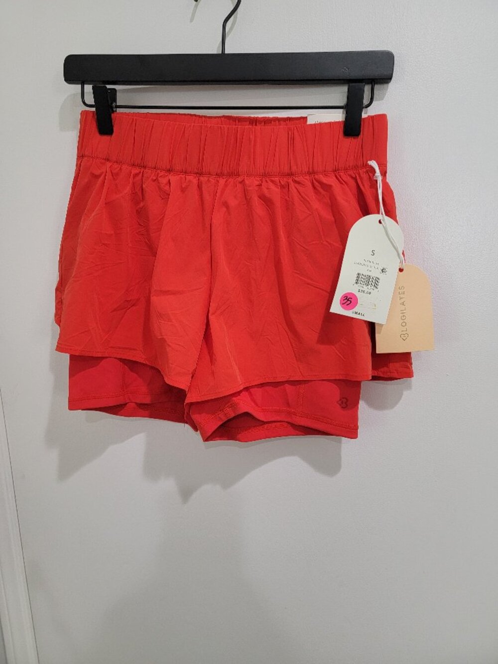 Blogilates Women's Woven Ruffle Shorts
